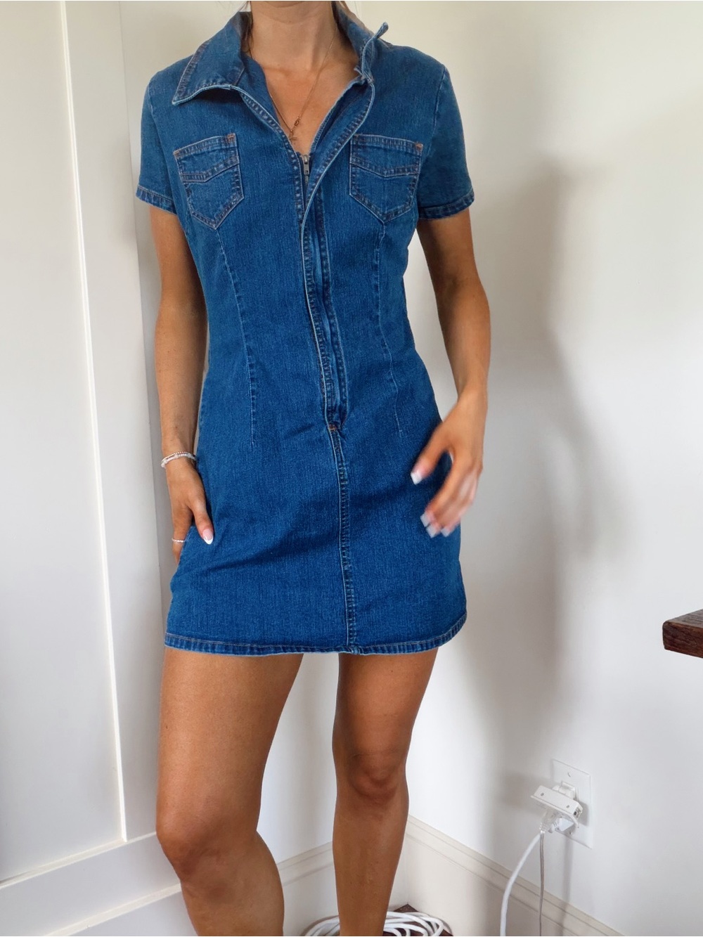 NITRO JEANS Denim Jean mini Dress size 11